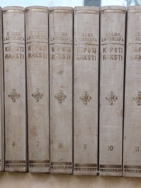 Kopoti raksti. Zelma Lagerlefa