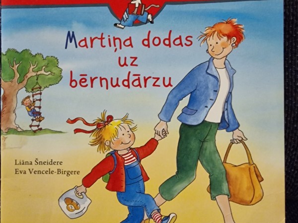 Martiņa dodas uz bērnudārzu