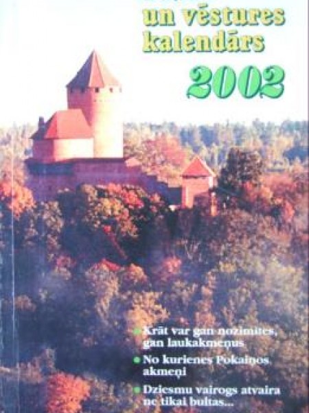 Dabas un vēstures kalendārs 2002