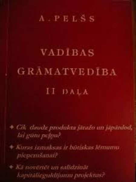 Vadības grāmatvedība 2. daļa
