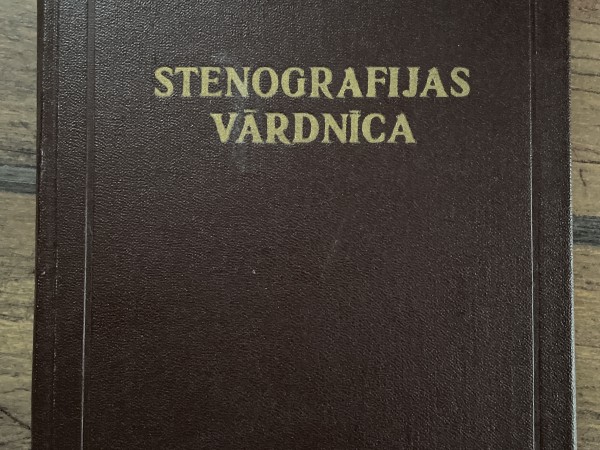 Stenogrāfijas vārdnīca