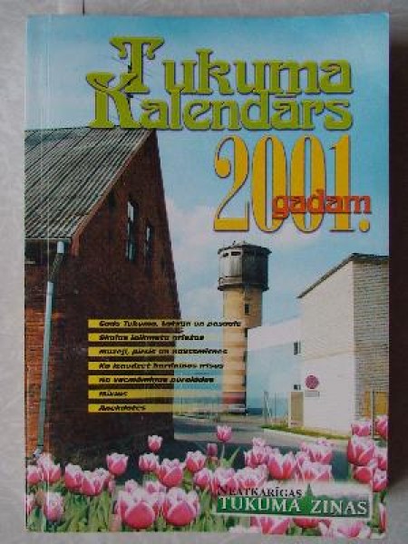 Tukuma kalendārs 2001.gadam