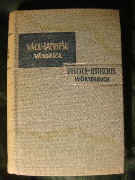 Latviešu vācu vārdnīca