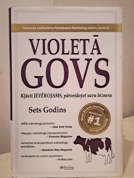 Violetā govs