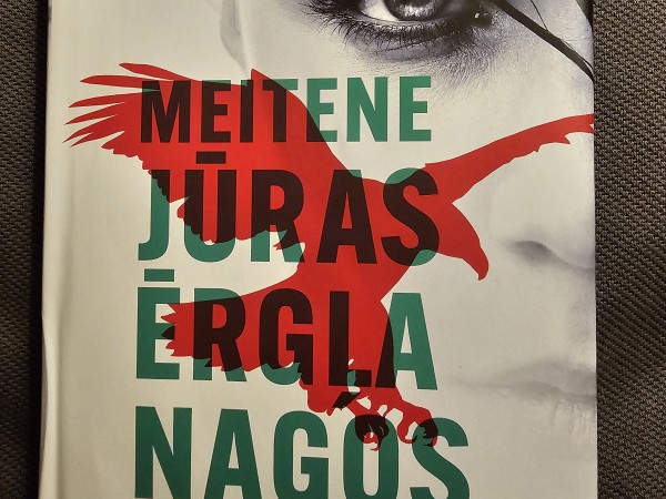 Meitene jūras ērgļa nagos