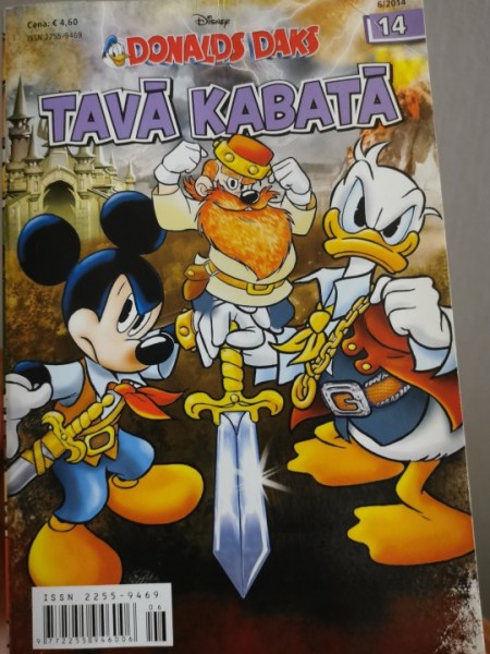 Donalds Daks TAVĀ KABATĀ Nr 14