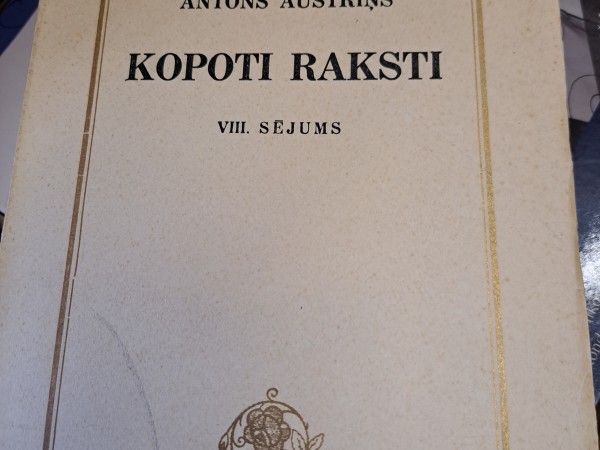 Kopoti raksti VIII.SĒJUMS