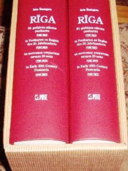 Rīga 20. gadsimta sākuma pastkartēs