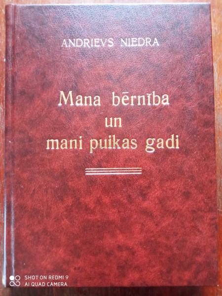 Mana bērnība un mani puikas gadi