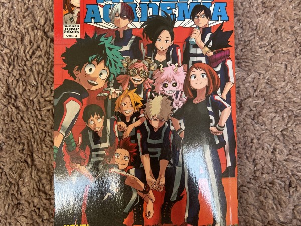 My hero academia volume 4