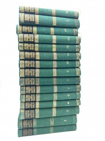 Sigrida Undsete kopoti raksti 16.sējumos