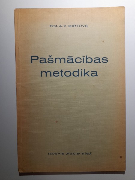 Pašmācības metodika