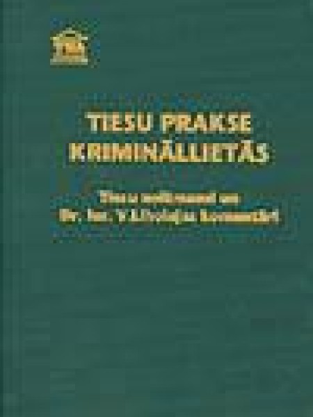 Tiesu prakse krimināllietās