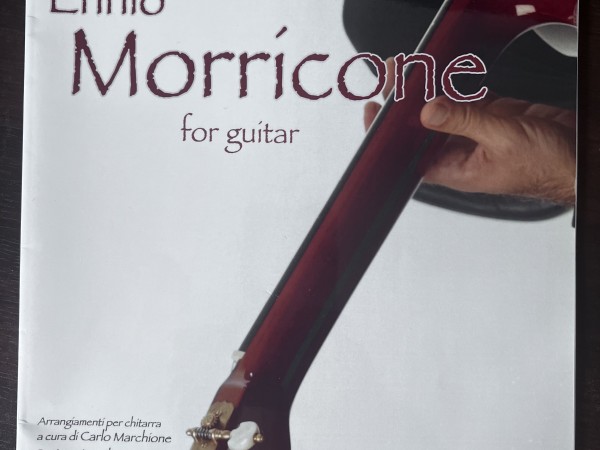 Ennio Morricone for guitar. Ennio Morikones skaņdarbu aranžējumi ģitārai.