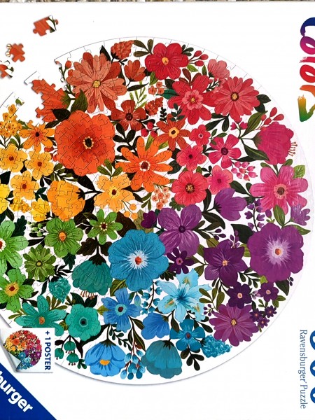 Puzle Circle of Colors (apaļa) 500 gb.
