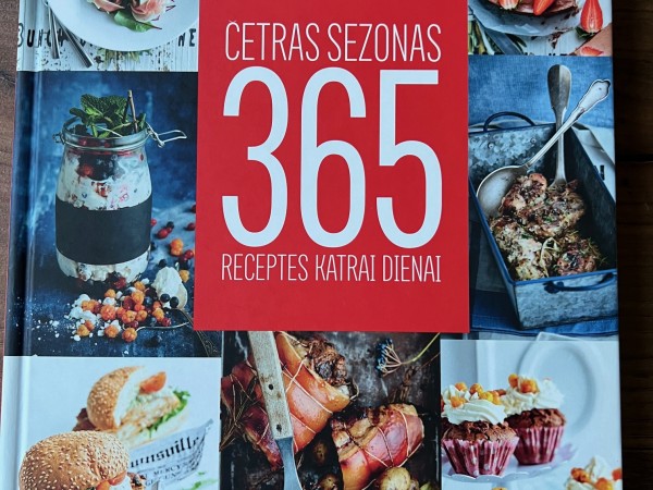 četras sezonas 365 receptes