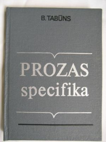 Prozas specifika