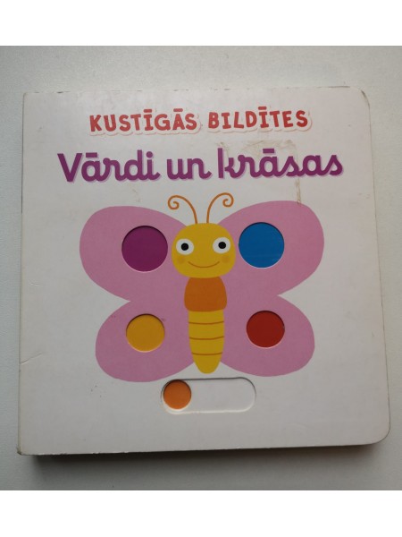 Kustīgās bildītes Vārdi un krāsas