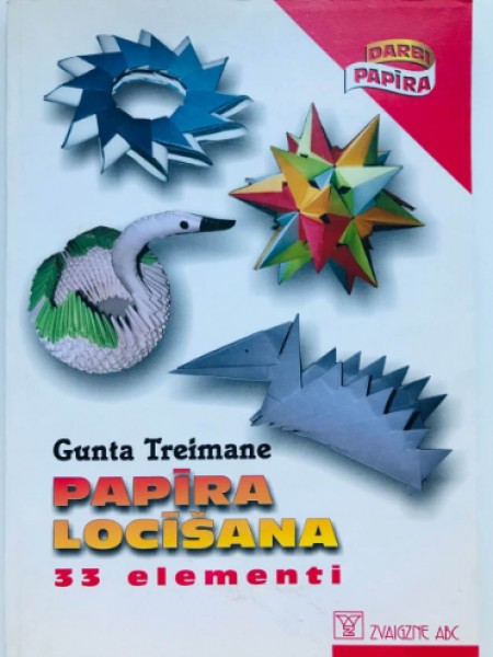 Papīra locīšana 33 elementi