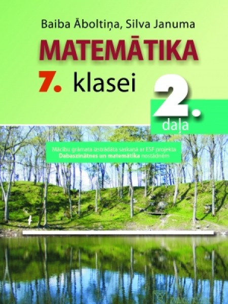 Matemātika 7. klasei. 2. daļa