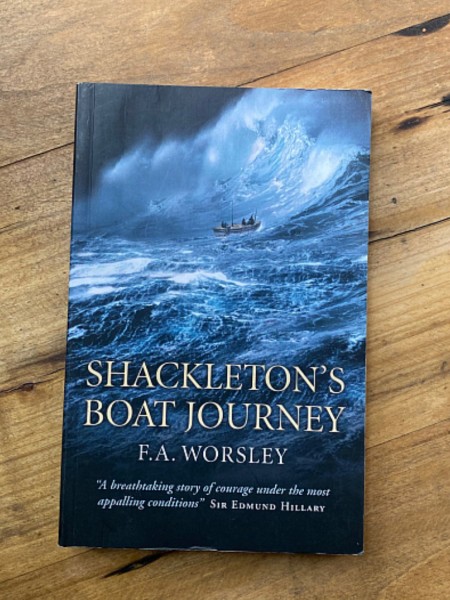 SHACKELERON’S BOAT JOURNEY