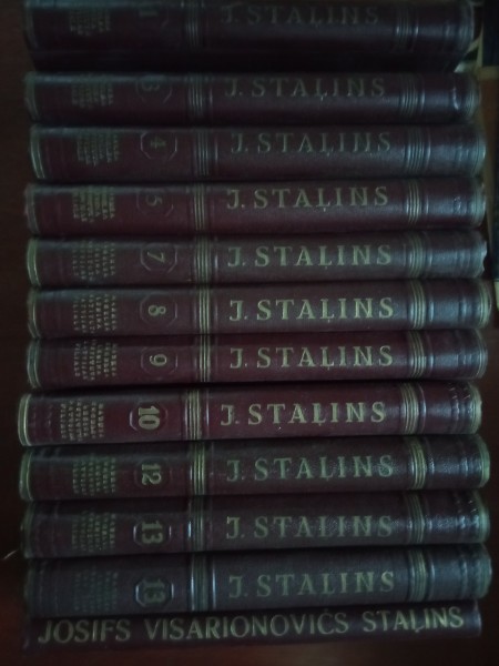 Raksti.  Staļins. 1,3,4,5,7,8,9,10,12,13,