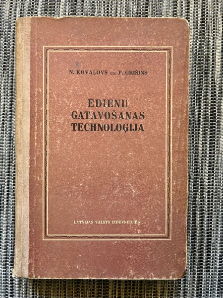 Ēdienu gatavošanas tehnoloģija