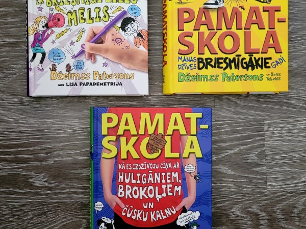 Pamatskola - mans brālis ir briesmīgi liels melis; Pamatskola - manas dzīves briesmīgākie gadi;  Pam