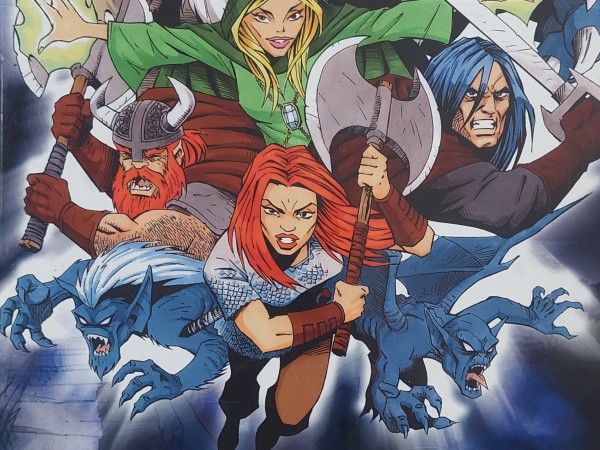 Kā zīmēt burvju, varoņus,briesmoņus un elfus