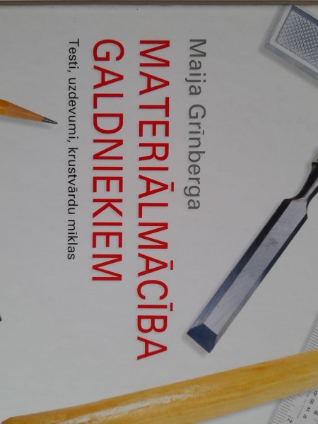 materiālmācība galdniekiem