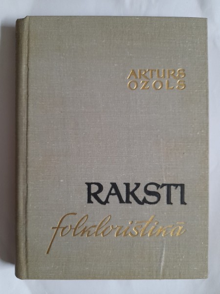 Raksti folkloristikā