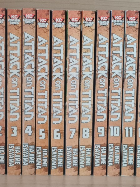 Attack on titans 1-12