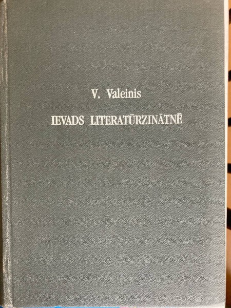 Ievads literatūrzinātnē