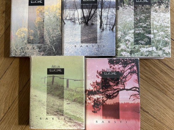 Kopoti raksti 1.-5. grāmata