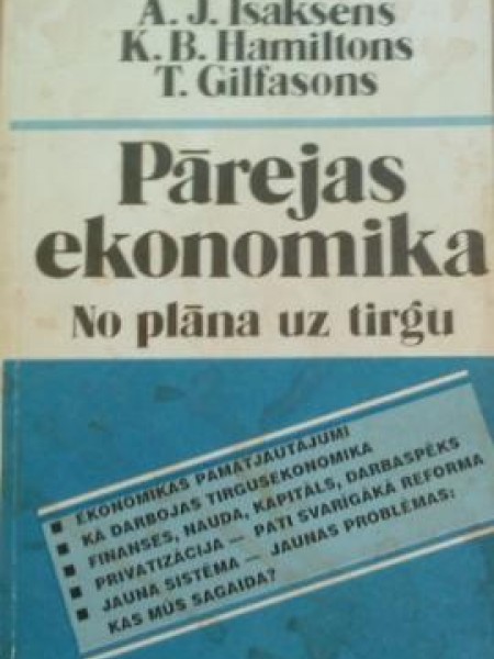 Pārejas ekonomika No plāna uz tirgu