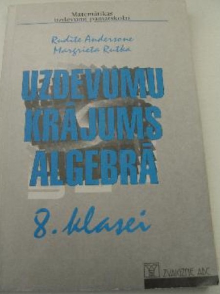 Uzdevumu krājums algebrā 8. klasei