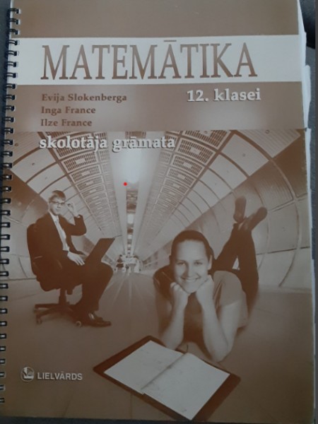 Matemātika 12. klasei skolotāja grāmata