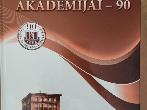 Latvijas Sporta pedagoģijas akadēmijai-90