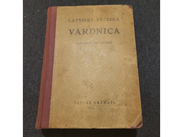 Latviski vāciska vārdnīca
