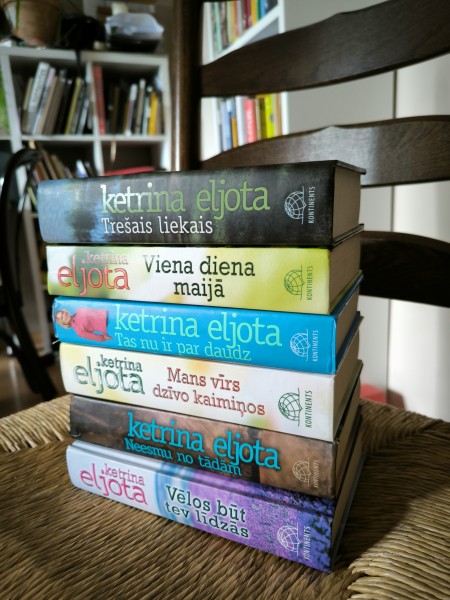 Trešais lieks; Viena diena maijā; Tas nu ir par daudz; Mans vīrs dzīvo kaimiņos; Neesmu no tādām; Vē