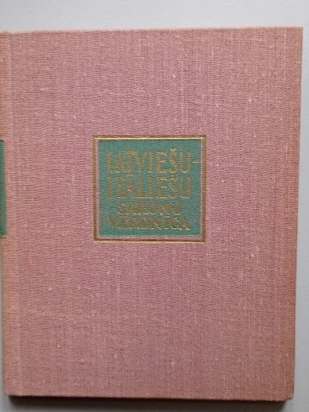 Latviešu-  - itāliešu sarunu vārdnīca