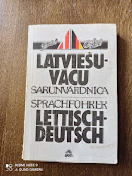 Latviešu - vācu sarunvārdnīca