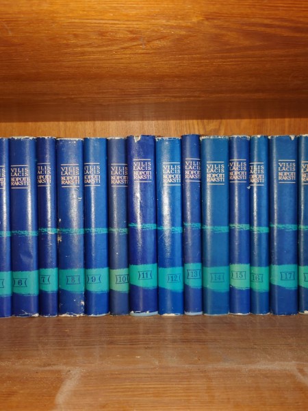 Vilis Lācis, kopoti raksti (21 gr.)