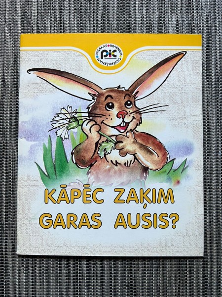 Kāpēc zaķim garas ausis?