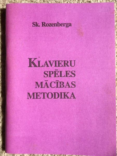 Klavieru spēles mācības metodika