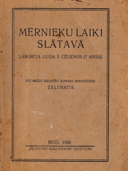 Mērnieku laiki Slātavā