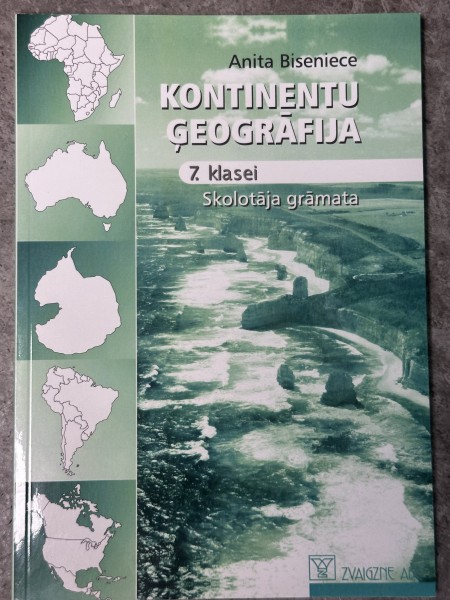 Kontinentu ġeogrāfija 7.klasei