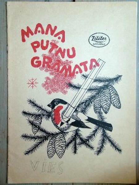 Mana putnu grāmata/krāsojamā un aprakstu grāmata