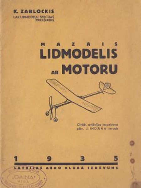 Mazais lidmodelis ar motoru