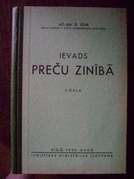 Ievads preču zinībā